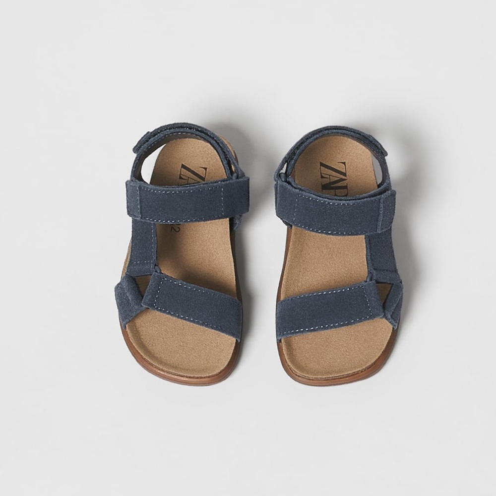 Zara BABY/ LEATHER SANDALS